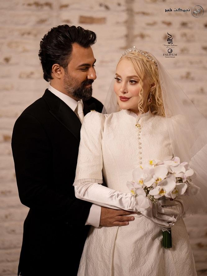 عکس آرام جعفری بازیگر و همسرش