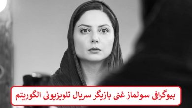 بیوگرافی سولماز غنی بازیگر سریال تلویزیونی الگوریتم
