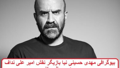 بیوگرافی مهدی حسینی نیا بازیگر