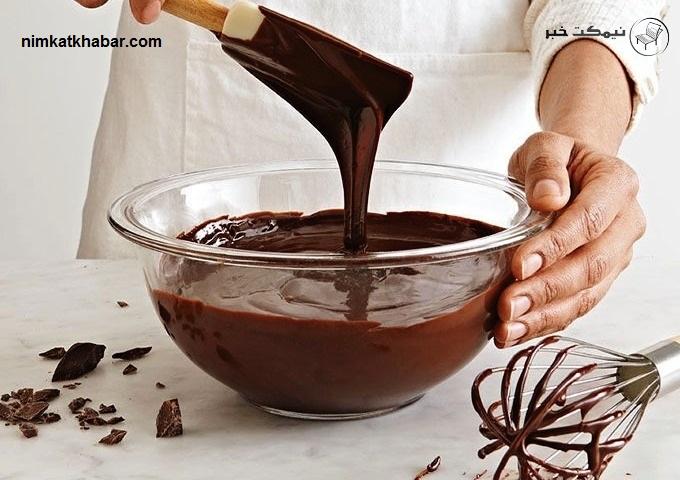 آموزش درست کردن گاناش شکلاتی خانگی به روش مرحله به مرحله
