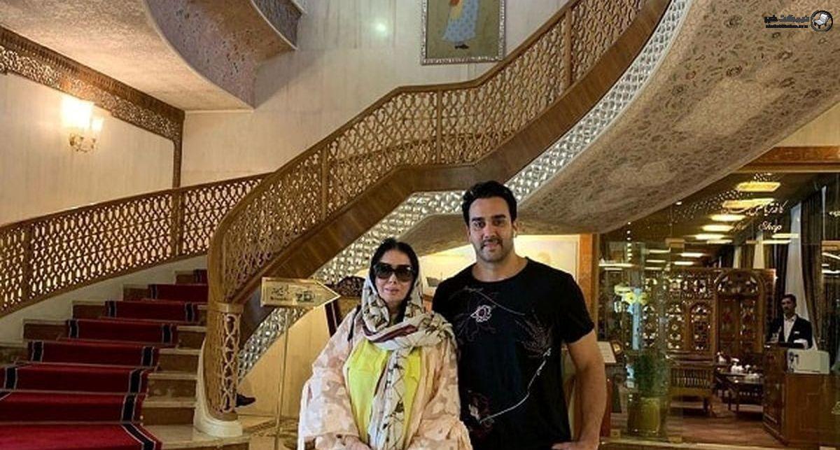 پوریا پورسرخ و مادرش