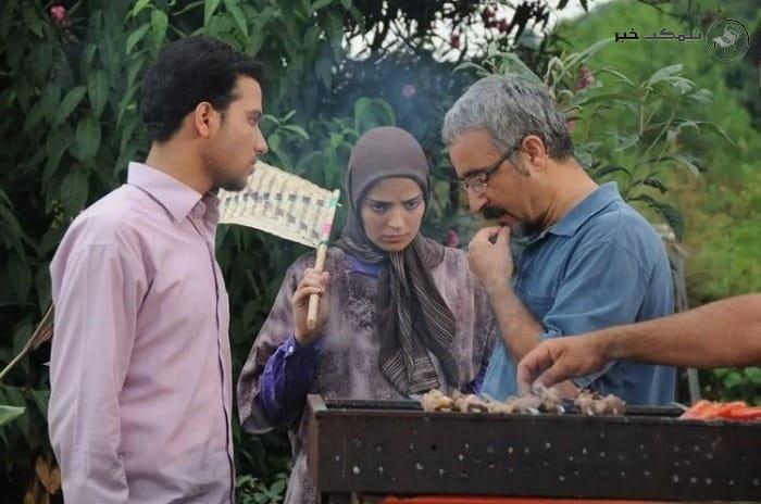 سپیده خداوردی در پشت صحنه سریال از یاد رفته سریال تلویزیونی