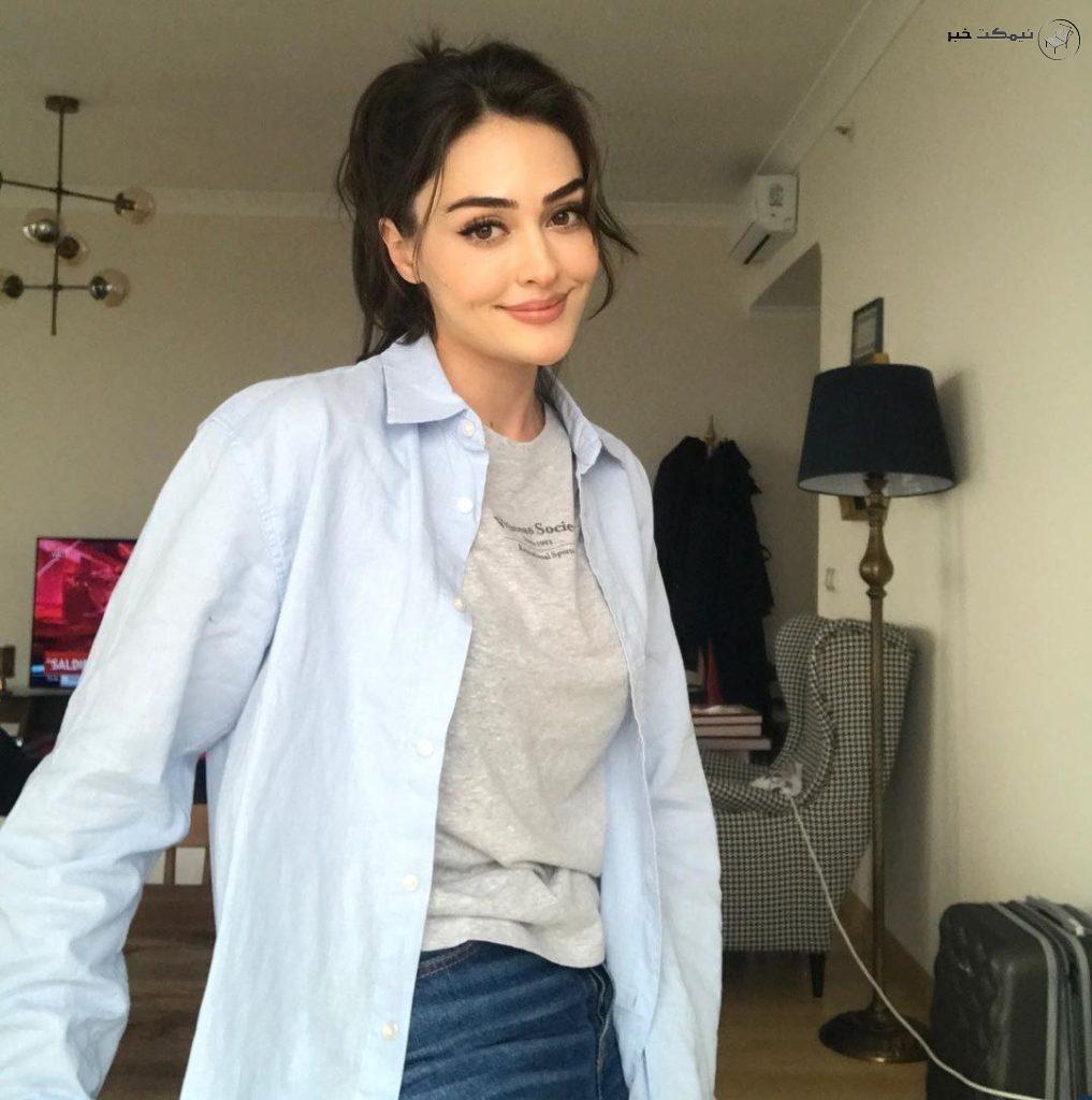 میکاپ ساده اسرا بیلگیچ