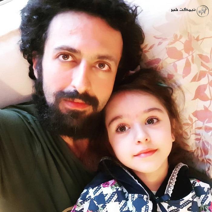 حسام محمودی و دخترش