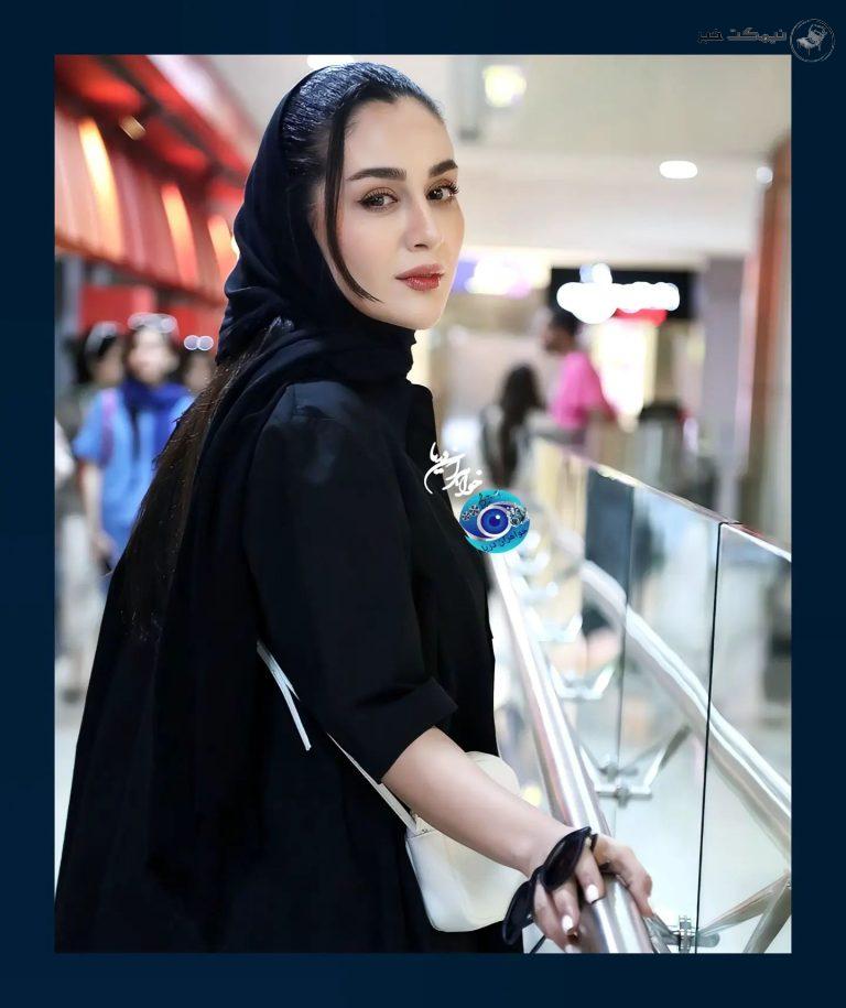 تیپ و استایل بسیار ساده میترا رفیع در اکران فیلم فصل ماهی سفید