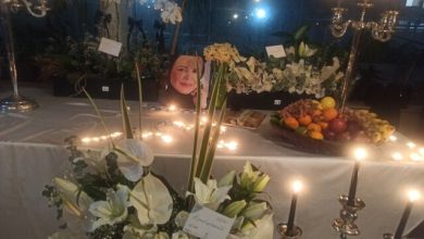 حضور تعدادی از هنرمندان در منزل بیتا فرهی