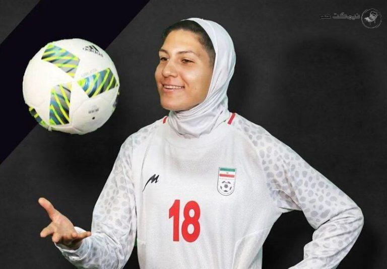 عکس هایی از مراسم تشییع ملیکا محمدی ستاره تیم ملی زنان فوتبال