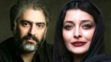 عکس ساره بیات و همسرش