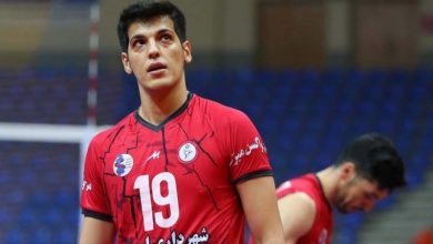 کما رفتن صابر کاظمی ستاره جوان تیم ملی والیبال