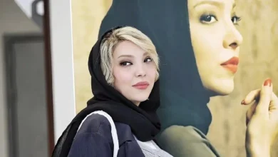 صدف اسپهبدی در اکران فیلم گوزن های اتوبان با یک استایل شیک  صدف اسپهبدی در اکران فیلم گوزن های اتوبان