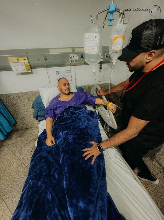 بستری شدن اشوان خواننده