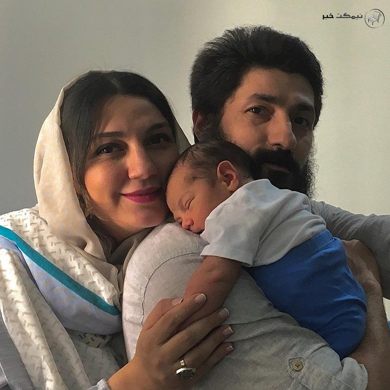 عکس خانوادگی مجتبی رجبی معمار بازیگر