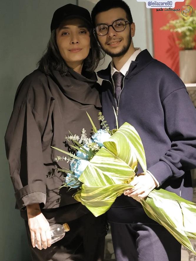 بازیگر شدن پسر لیلا زارع