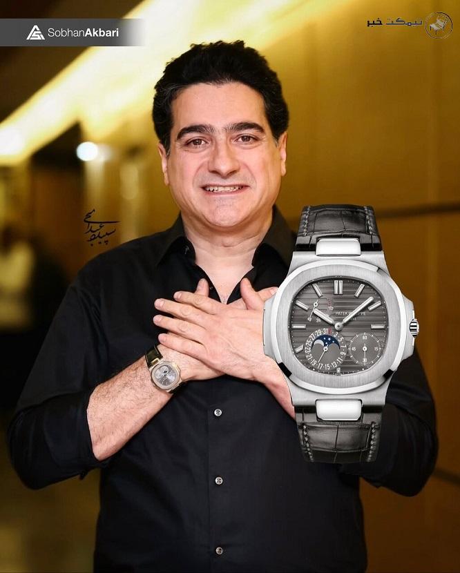 ساعت 10 میلیاردی همایون شجریان ساعت 10 میلیاردی همایون شجریان