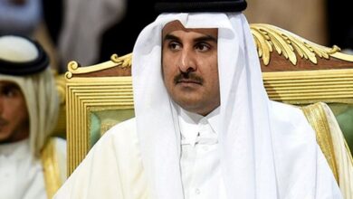 عکس امیر قطر در سفر به آفریقا