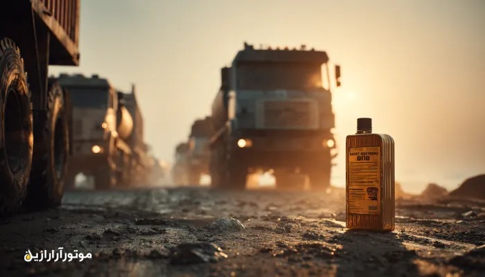 روغن موتور در خمیر