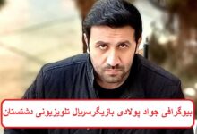 بیوگرافی جواد پولادی بازیگر سریال تلویزیونی دشتستان + عکس