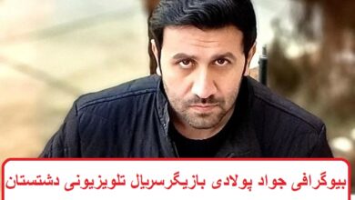بیوگرافی جواد پولادی بازیگر سریال تلویزیونی دشتستان + عکس