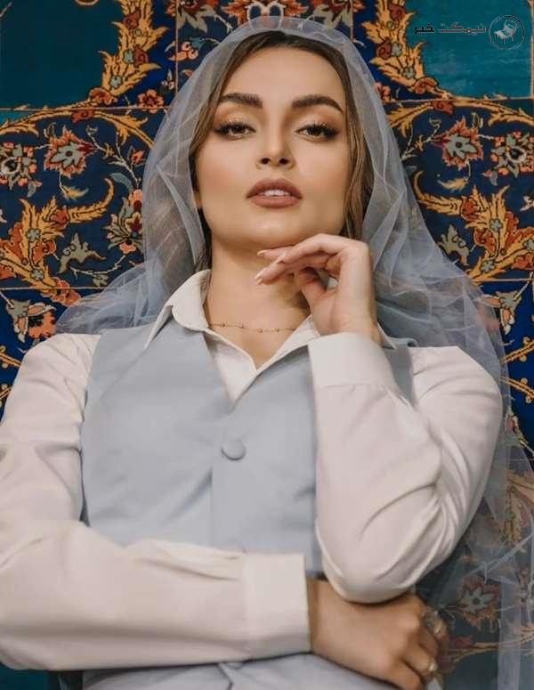 عکس نیلوفر پارسا در کنار همسرش