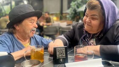 عکس جشن تولد اسدالله یکتا بازیگر سینما و تلویزیون در کنار خانواده اش عکس جشن تولد اسدالله یکتا