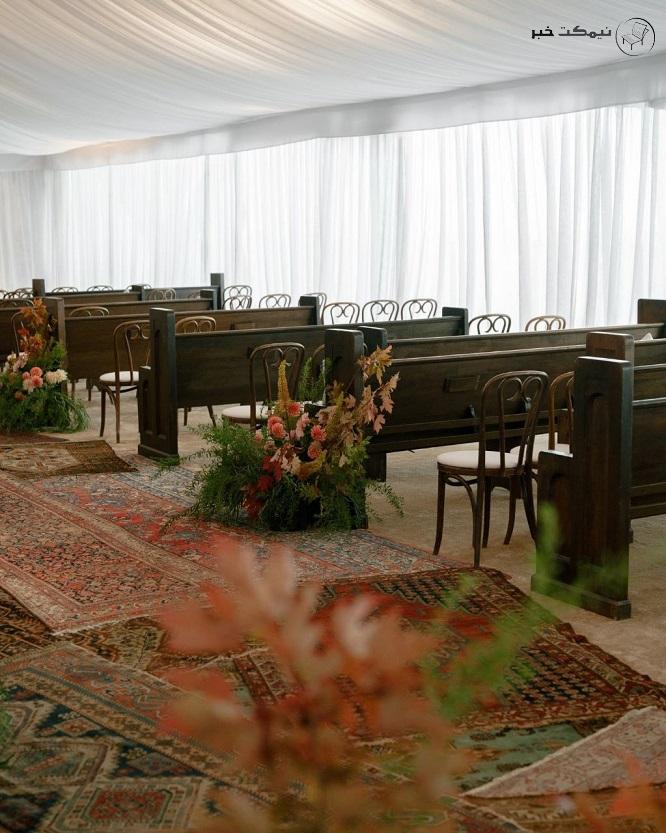 مراسم ازدواج سلنا گومز و بنی بلانکو با تم ایرانی مراسم ازدواج سلنا گومز و بنی بلانکو با تم ایرانی