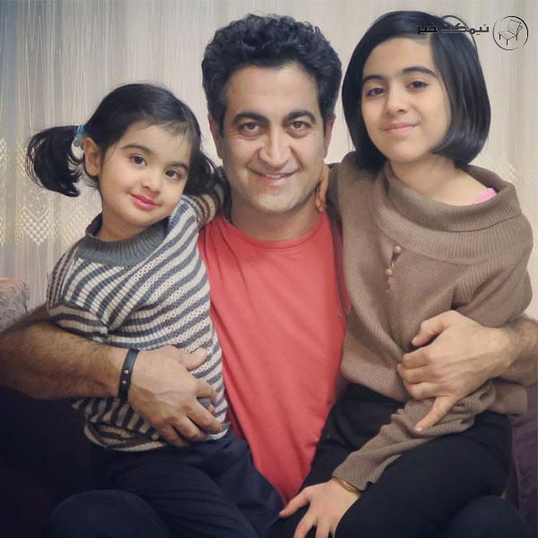 عکس خانوادگی ابوالفضل همراه بازیگر عکس خانوادگی ابوالفضل همراه بازیگر