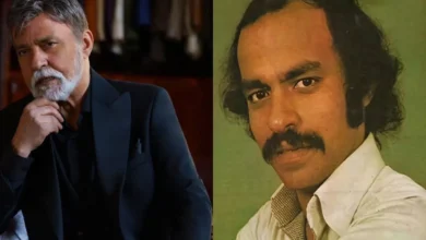 فیلمی از مرتضی عقیلی در کنار نوه اش دیاکو در اکران فیلم های کپی مرتضی عقیلی در کنار نوه اش دیاکو