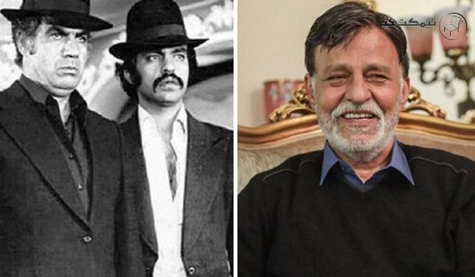 مرتضی عقیلی در کنار نوه اش دیاکو مرتضی عقیلی در کنار نوه اش دیاکو