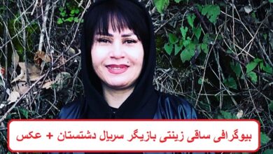 بیوگرافی ساقی زینتی بازیگر سریال تلویزیونی دشتستان