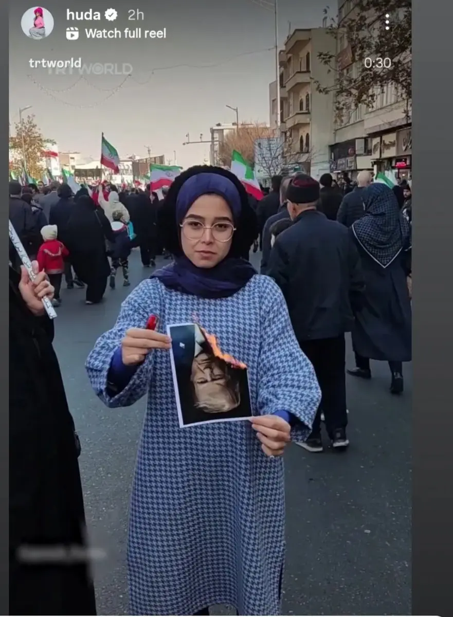 ماجرای هدی بیوتی در اعتراضات ایران ماجرای هدی بیوتی در اعتراضات ایران